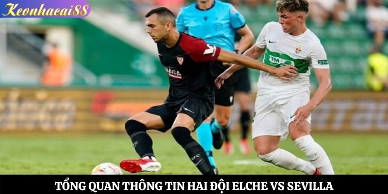 Tổng quan thông tin hai đội Elche vs Sevilla